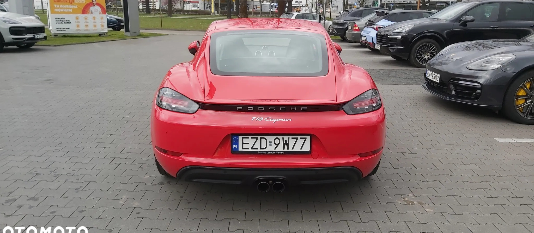 Porsche 718 Cayman cena 389999 przebieg: 9, rok produkcji 2023 z Pabianice małe 254